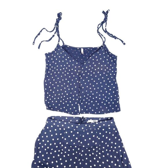 AMUSE SOCIETY Sunny Honey Cami Top and Bright Side Wide Leg Pants Matching Set - Picture 2 of 13